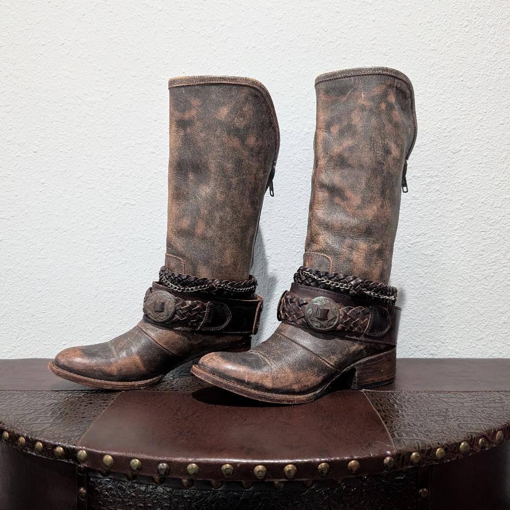 FreeBird BRECK Western Style Boots size 7 - Picture 2 of 13